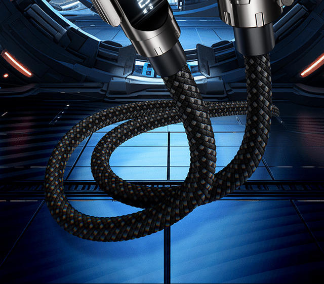 【Real-Time Power Display】240W Super Fast Charging Cable Four-In-One Data Cable Two-In-One Car Phone Charging Cable detail 5