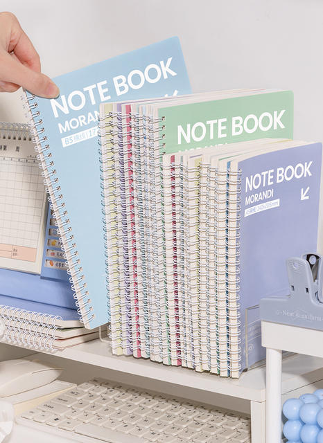 Kaba Bear B5 Spiral Notebook Thickened Notebook for Elementary Students Lined Notepad Cartoon Loose-Leaf Diary Notebook detail 12