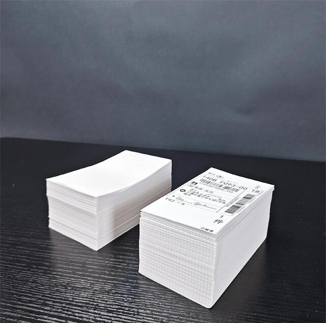 Logistics Express Delivery Label Printing Paper 76X130 Blank Three-Proof Thermal Adhesive Label Sticker Thermal Paper Wholesale detail 12