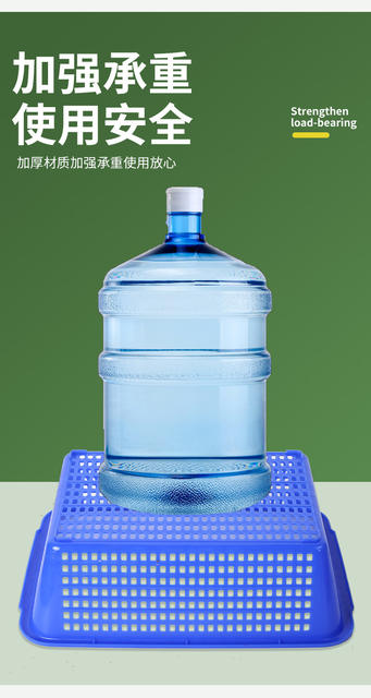 Rectangular Plastic Basket, Thickened Kitchen Vegetable Washing Basket, Large Warehouse Sorting and Storage Basket detail 4