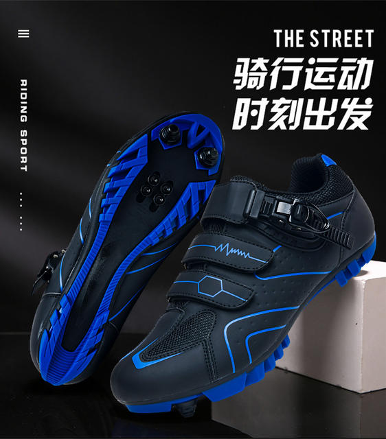 Spring and Summer Mountain Bike Lock Cycling Shoes for Men and Women Road Bike Lock Shoes Hard Sole Dynamic Bicycle Shoes Bicycle Wide Sole Shoes detail 2