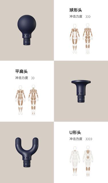Xiaomi Fascia Gun Xiaomi Fascia Gun 3/H3/2 Deep Soothing Muscle Relaxation 25kg High Thrust Massage detail 12
