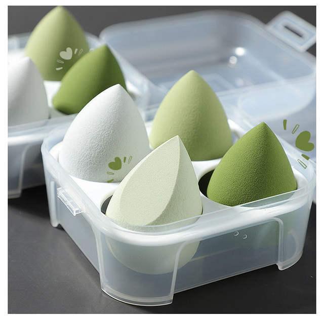 Factory direct egg shell beauty makeup eggs do not eat powder super soft boxed powder puff dry and wet dual-use makeup sponge makeup eggs detail 8