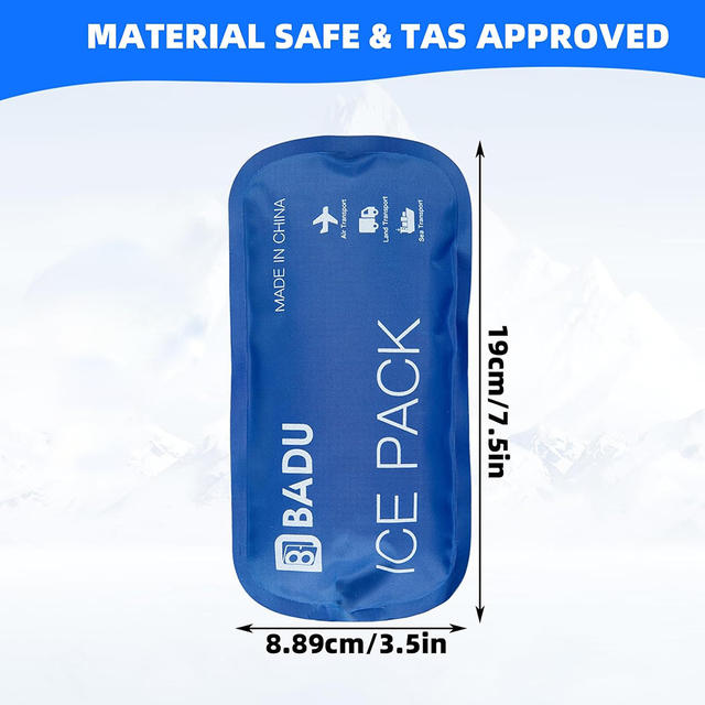 Reusables Gel Ice Packs, Insulin Refrigeration Ice Strips, Breast Milk Cold Storage Ice Packs, Cross-Border Transport Ice Packs detail 3