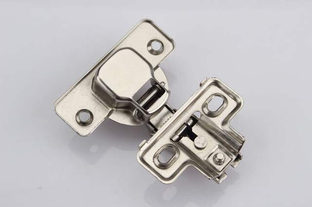 Manufacturer Wholesale Hinge Hardware for Doors and Windows, Short Arm Two-Stage Force Fixed Silent Cabinet Door Hydraulic Hinge detail 4