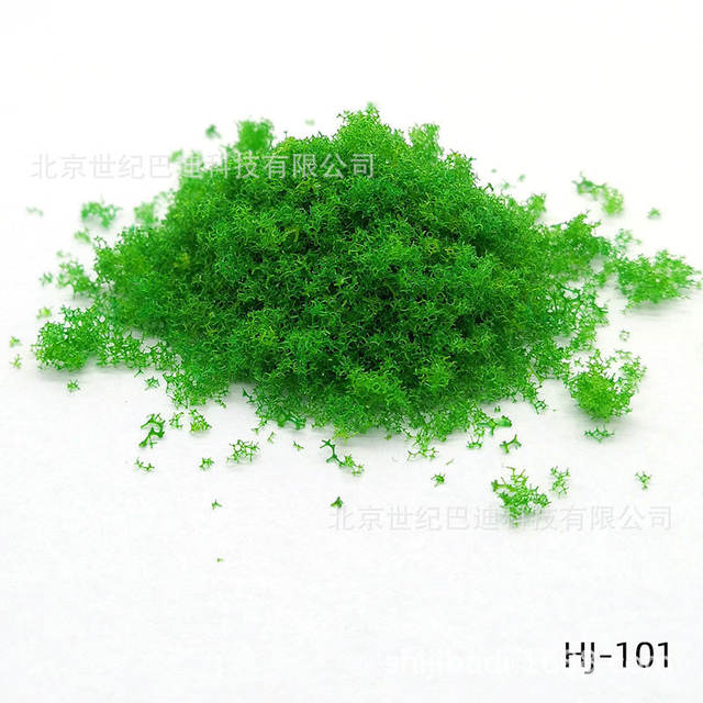 Factory wholesale handmade DIY building sand table model miniature material simulation tree powder mesoporous tree powder color pollen