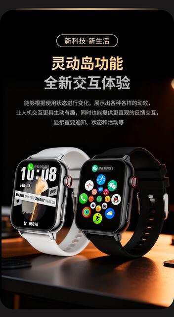 Huaqiangbei Genuine Cellular Phone Smart Watch with Blood Oxygen and Heart Rate Monitoring for Sports and Health detail 10