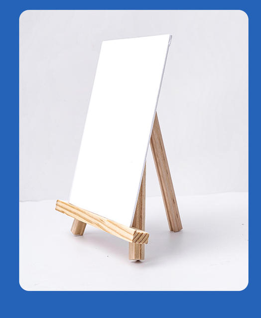 Manufacturer Wholesale 3mm Multi-Specification Canvas Oil Painting Board Art Student Acrylic Painting Board Practice Drawing Board Hand-Painted Board detail 8