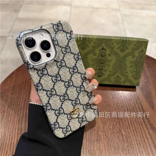 Luxury Big-Name Suitable for Iphone17Promax Mobile Phone Case Apple 15 Protective Cover 14 European and American Ins Trend Brand detail 3