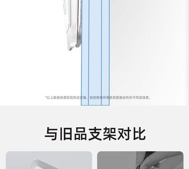 Zinc Alloy Laptop Invisible Bracket Bracket Mini Portable Heightening Small Foot Pad Cooling Rack Bottom Cushion detail 6