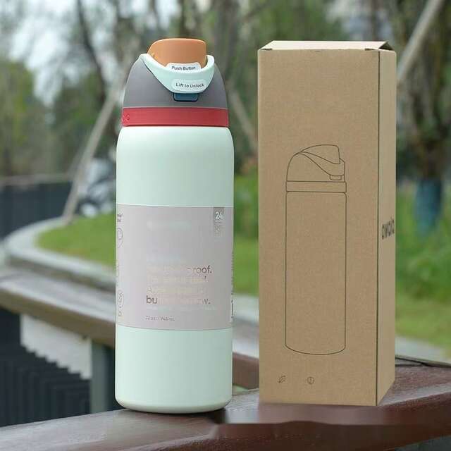 Owala Cross-Border New Double-Layer Vacuum Sports Water Cup Portable 304 Stainless Steel Double-Layer Insulated Cup Fruit Cup detail 11