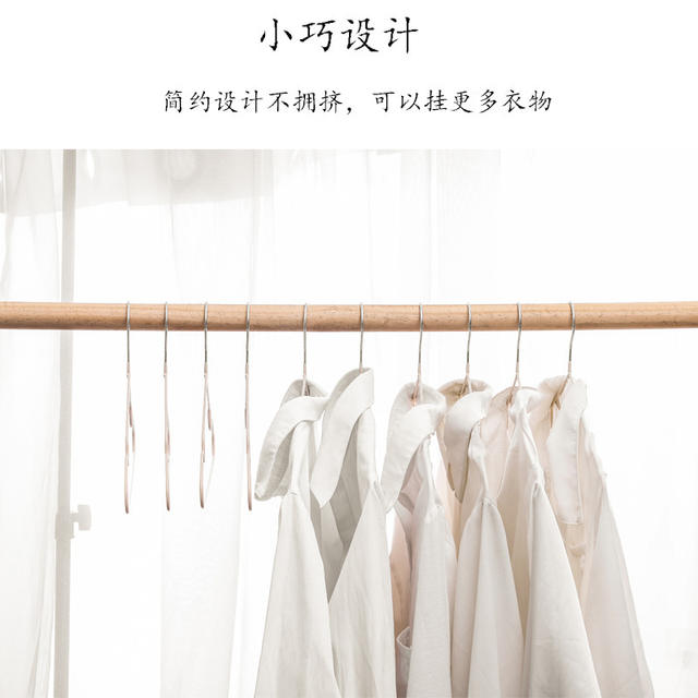 Adult plastic coated hanger wholesale hook seamless drying hanger household non-slip clothes hanger groove clothes rack detail 8