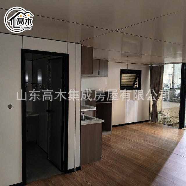 Apple Cabin Three-Module Housing Source Factory Offers Free Design and Customization of Modular Integrated Room Lounges Upon Request detail 5