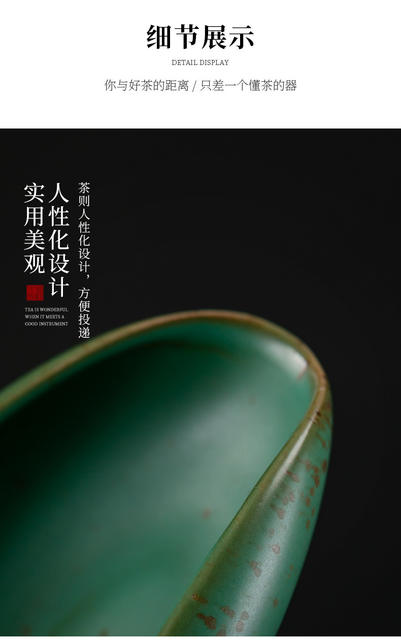 Ceramic Tea Scoop, Tea Spoon, Tea Shovel, Tea Accessories, Kung Fu Tea Set Accessories detail 11