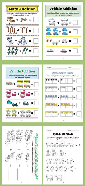 Cross-Border Math Fill-In-The-Blank Exercise Book for Children, Early Education in Logical Thinking, Pattern Recognition Training, Fun Math Exercise Book detail 3
