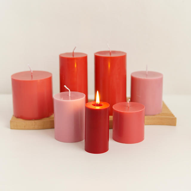 DIY Handmade Aromatherapy Dried Flower Candle Cylindrical Mold Acrylic Column Wax Plastic Soap Cake Grinding Tool Baking detail 9