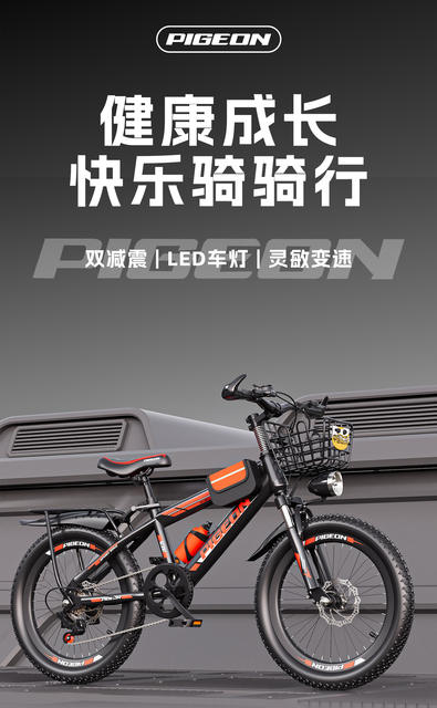 Feige Children's Bicycle for Boys Aged 8-10-12-15, Elementary School Students' Bike, Big Kids' Shock-Absorbing Disc Brake Mountain Bike detail 2