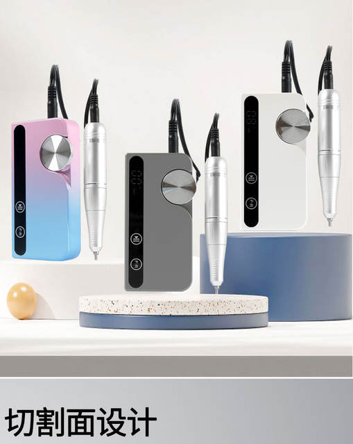 Cross-Border Rechargeable Nail Polisher 45000 Rpm Portable Electric Nail Polisher Professional Polishing and Nail Remover detail 7