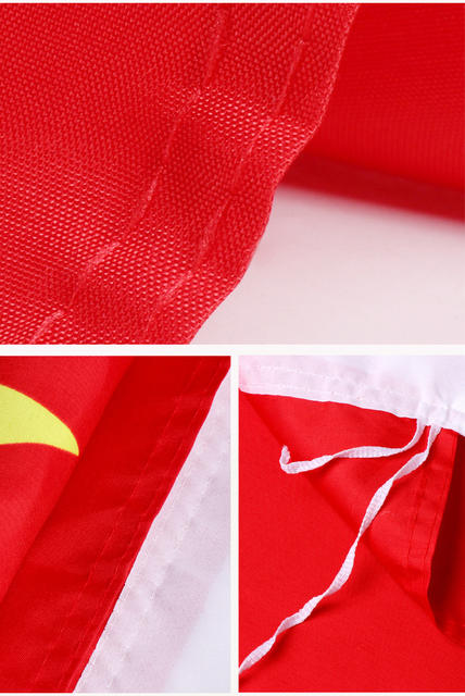 No. 2, No. 3, No. 4, No. 5 Chinese National Flag Large Five-Star Red Flag National Day Decoration Party Flag Hand-Waving Flag Wholesale Single-Sided detail 8