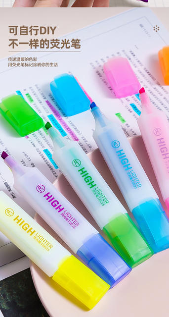 Deli Fluorescent Pen for Students and Office Use, Colorful Marker Pen, Colorful Pen, Office Marking Pen S625 detail 9