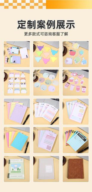 Cartoon Little Black Cat Sticky Notes, Colorful Lined Notepad, High-Value Aesthetic Memo Pad for Students, Reusable Sticky Notes detail 6