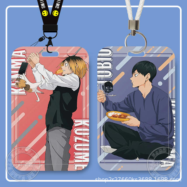 Volleyball Youth Peripheral Student Slide Rice Card Bus Card Id Card Protective Cover Access Control Campus Card Holder Storage detail 11