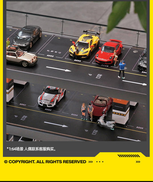 Genuine CCA Caipo Car Model Zoom Small Scale World Famous Car Shock-absorbing Alloy Mini Toy Collection detail 10