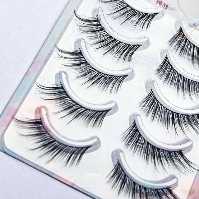 I Still Feel Pity for Eyelashes ~ Fox-Style Baby Curved Pure Desire Ceiling Mom-Like Natural Photogenic False Eyelashes One-Piece detail 5