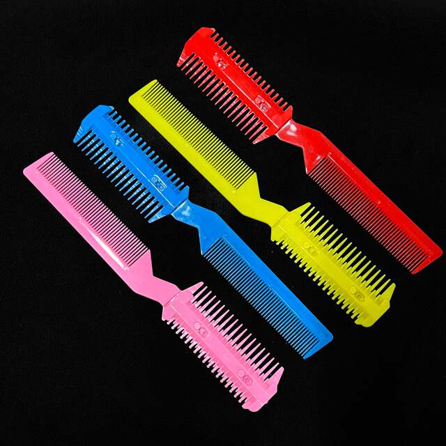 Double-Sided Hair Cutting Comb, Hair Cutting Knife, Hair Bangs, Thinning Tool, Pet Comb detail 3