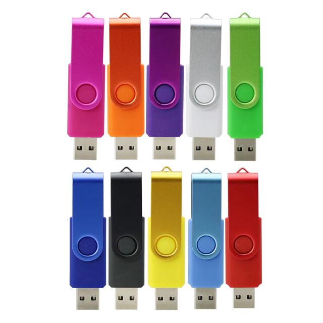U disk 64G flash disk memory stick thumb drive USB2.0 cross-border foreign trade 2T high-speed bright color U disk