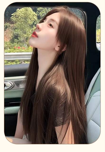 Three-Piece Wig for Women with Long Hair, Invisible and Seamless, Realistic Hair Extensions for Volume and Fullness, Straight Hair Extensions, Hair Patch detail 1