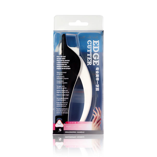 Nail Art Stainless Steel Splash-proof Nail Clipper French U-shaped Nail Clipper Nail Clipper detail 9