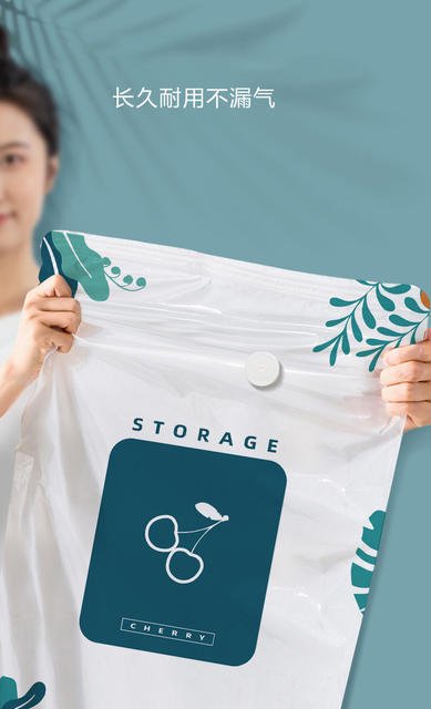 Thickened Large Vacuum Storage Compression Bags for Clothes, Quilts, New Plastic Storage Bags for Home and Dormitory Use detail 8