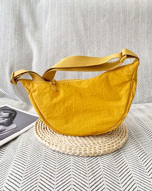 U Family's Same Cross-Border 2025 Summer Crossbody Bag Women's Trendy Dumpling Bag Nylon Lightweight Small Shoulder Bag Versatile Shoulder Bag detail 11