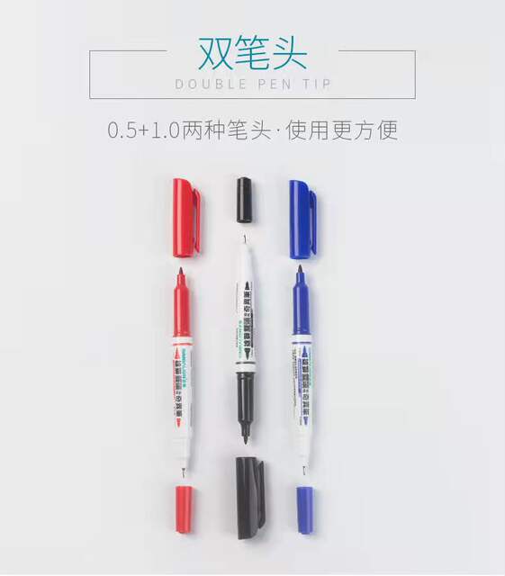 Lion Outline Pen 685 Special Pen Small Double-Headed Marker Pen Large Capacity Art Painting Quick-Drying Oil Pen detail 5