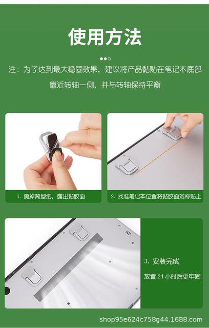Laptop Bracket Zinc Alloy Bracket Cooling Holder Business Office Universal Portable Invisible Desktop Highlight Pad detail 11
