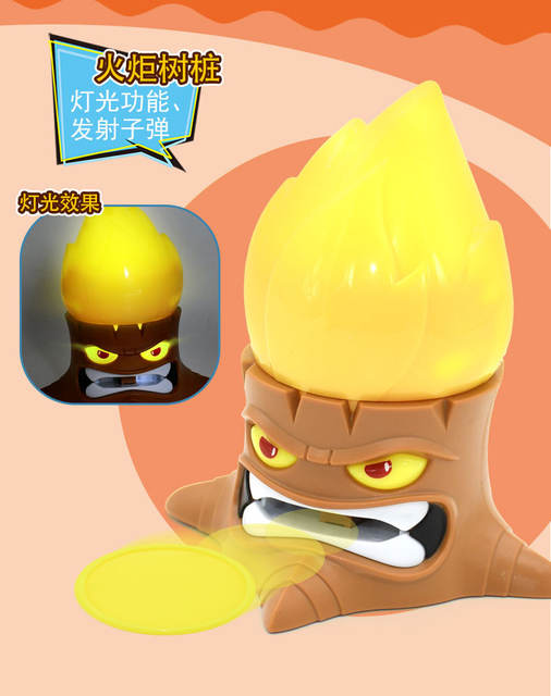 Genuine Xuanli Plant War Zombie Toy Sound and Light Edition Single Hand Doll Model Launchable Battle Toys detail 12