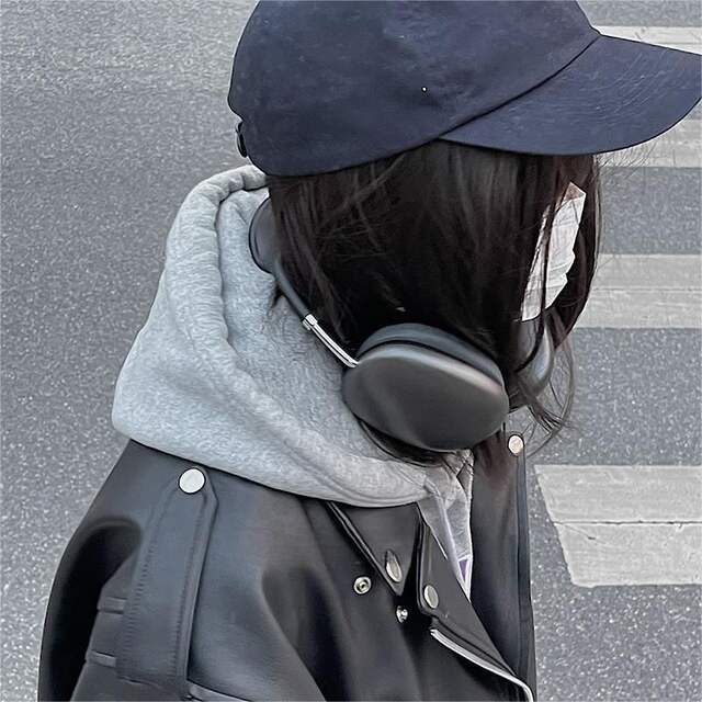 Headphone Photo Props Internet Celebrity Selfie Headphone Model American Japanese Jk Girl Outdoor Photo Decoration detail 11