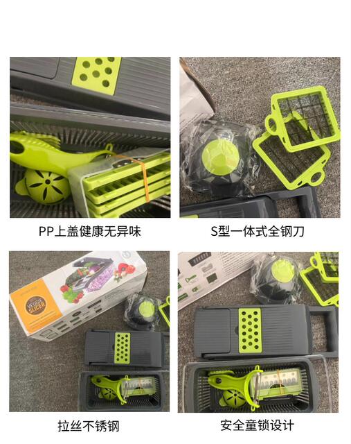 Multifunctional Vegetable Chopper Durable Vegetable Cutter Garlic Onion Potato Grater Kitchen Accessories Household Use detail 2