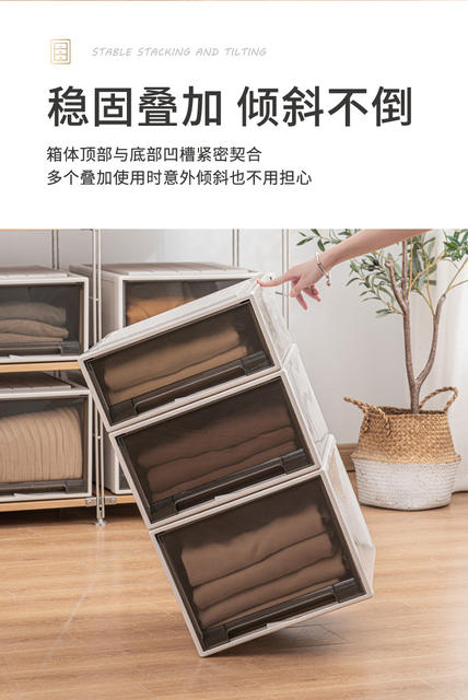 European-Style Drawer-Type Storage Box for Clothes and Cosmetics Storage Box Storage Drawer Home Storage Cabinet Desktop Storage Box detail 8