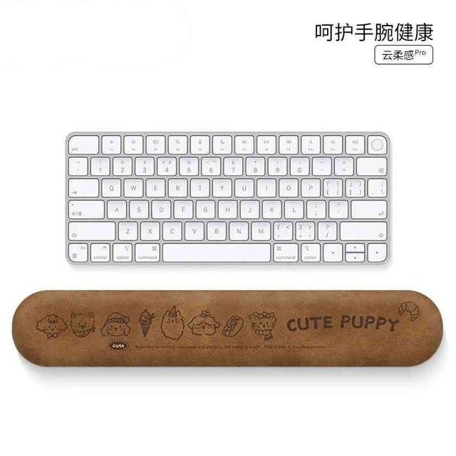 New Cartoon Dachshund Wrist Mouse Pad Girls Wrist Pad Dirty Resistant Office Laptop Keyboard Hand Rest