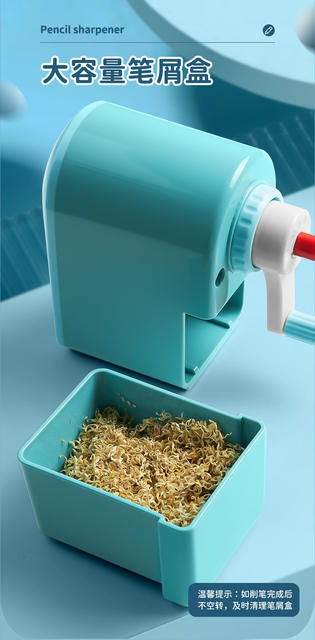 Pencil Sharpener for Primary School Students, Large Diameter Pencil Sharpener, Durable Thick Rod, Large Triangular Pencil Hole Pen, Pencil Sharpener detail 7