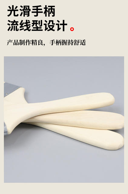 Factory Direct Sale Paint Brush Wool Brush Soft Bristle Latex Paint Brush Wooden Handle 4inch Wool Brush That Doesn'T Shed Bristles for Barbecue and Baking detail 8