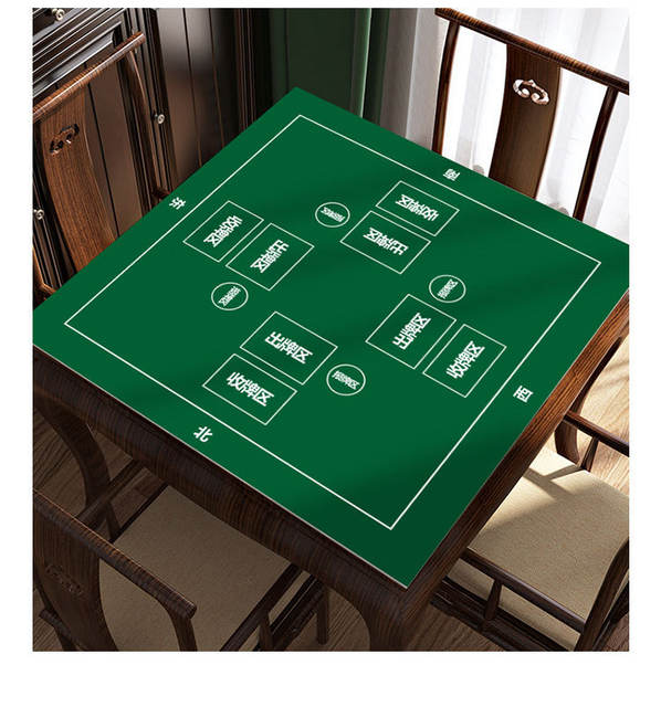 Special Quiet Non-slip Tablecloth for Eggs Playing Cards Competition Absorbent Diatom Mud Tablecloth Square Chess and Card Room Table Mat detail 2