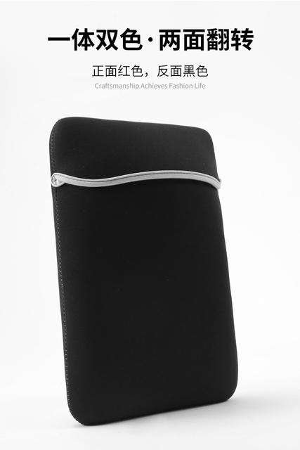 Color diving material Neoprene13 inch flat protective cover 14 pairs of bread 15 inch laptop liner bag detail 10