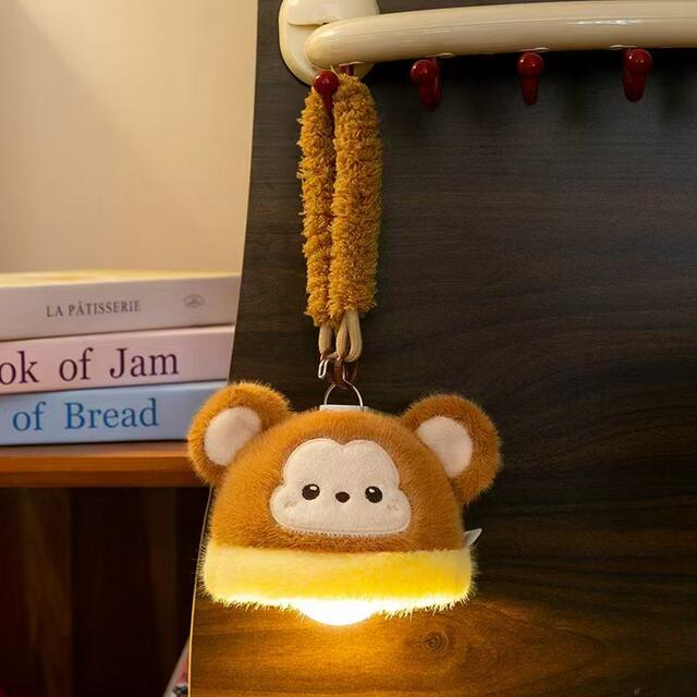 Cute Cartoon Plush Hanging Lamp Dormitory Bedside Night Light Creative Animal Doll Lamp Bag Pendant Children's Gift detail 11