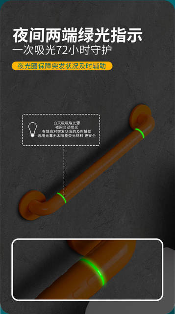 Toilet Anti-fall Handrail Bathroom Accessible Toilet Non-slip Railing Toilet Stainless Steel Disabled Elderly detail 7