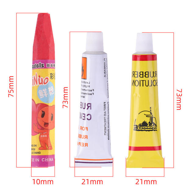 Cold Repair Glue Tire Patch Tire Quick Repair Glue-Free Tool Box Tire Lever Bicycle Tire Repair Tool Set detail 2