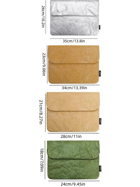 7/11/13.3/ 14inch Suitable for Tablet Protective Cover Magnetic Leather Case Apple Computer Mac Inner Bag detail 1