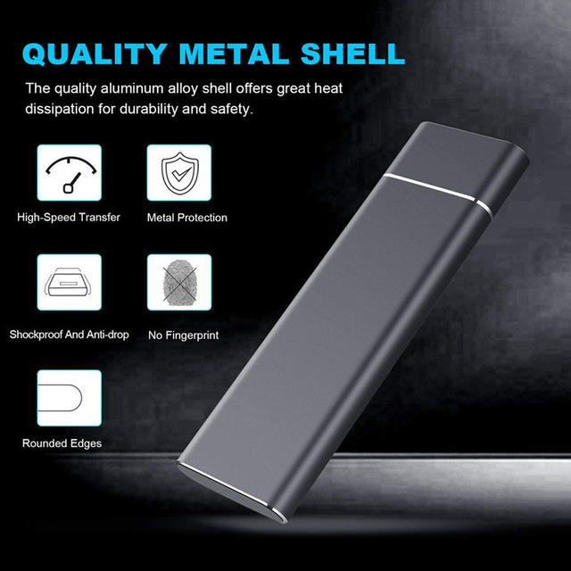 Foreign Trade Cross-Border Ssd High-Capacity Portable Solid State Drive 20Tb 32Tb 64Tb Large Capacity Portable Solid State Drive detail 1